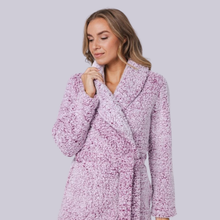 Load image into Gallery viewer, Rebelle By Pastunette Teddy Fleece Dressing Gown
