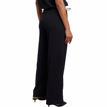 Load image into Gallery viewer, Back view of Rino &amp; Pelle Wide Leg Pants in Black
