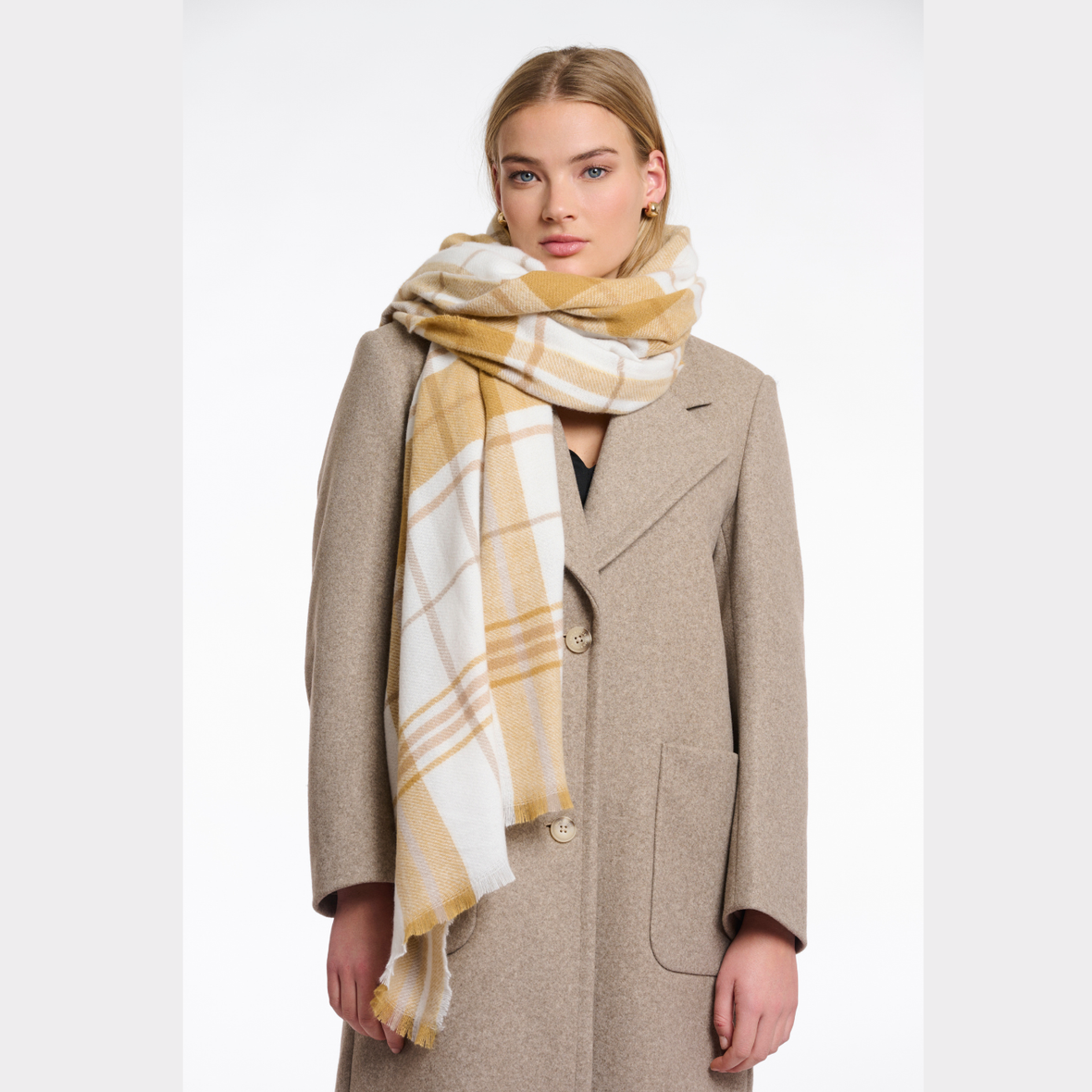 Rino & Pelle Scarf Eunice | Camel