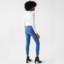 Load image into Gallery viewer, Salsa Cropped Skinny Secret Push In Jeans | Blue
