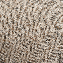 Load image into Gallery viewer, Close up of the Inish Murray cushion tweed design in natural
