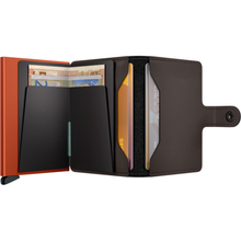 Load image into Gallery viewer, Multicolored wallet with card slots on a white background
