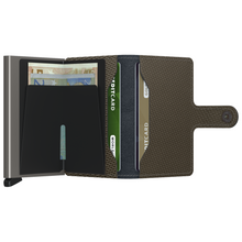 Load image into Gallery viewer, Secrid Carbon Mini Wallet | Khaki / Grey

