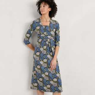 Seasalt Dahlia Dress | Seed Packet Print