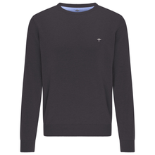 Load image into Gallery viewer, Front view of Fynch‑Hatton Roundneck, in Charcoal , with a white background.
