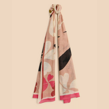 Load image into Gallery viewer, Swan Print Scarf | Pink Print
