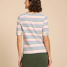 Load image into Gallery viewer, Sydney Boat Neck Tee | Ivory
