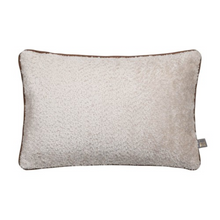 Load image into Gallery viewer, Scatterbox Quilo Duo 35x50cm Cushion | Brown/Cream
