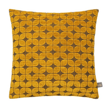 Load image into Gallery viewer, Geometric Design front face of cushion
