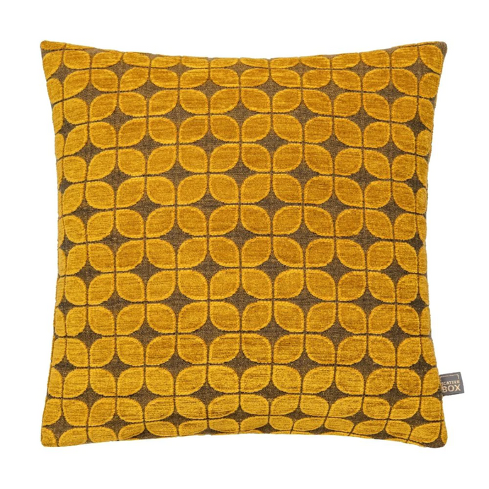 Geometric Design front face of cushion