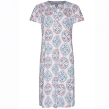 Load image into Gallery viewer, Patterned dress on a white background
