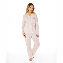 Load image into Gallery viewer, Slenderella Long Sleeve Ditsy Jersey Pyjamas

