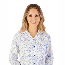 Load image into Gallery viewer, Slenderella Long Sleeve Ditsy Jersey Pyjamas
