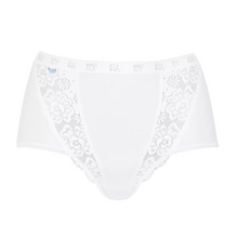 Load image into Gallery viewer, A product shot of the Sloggi Chic Maxi Brief in White. 
