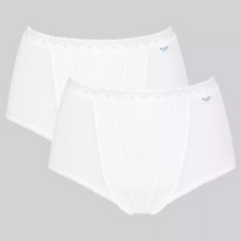 Load image into Gallery viewer, A product shot of the 2 pack Sloggi Control Maxi Briefs. 
