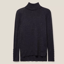 Load image into Gallery viewer, White Stuff Sparkle Roll Neck Jumper | Grey
