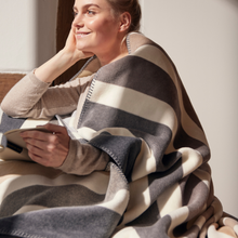 Load image into Gallery viewer, Biederlack Horizon Nature Throw | 180x220
