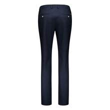 Load image into Gallery viewer, Navy blue pants on a white background
