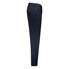 Load image into Gallery viewer, Navy blue pants on a white background
