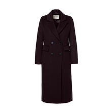 Load image into Gallery viewer, Beaumont Tiffany Wool Coat | Plum
