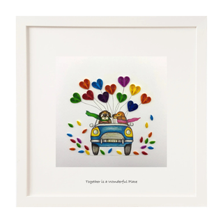 Together Is A Wonderful Place by Belinda Northcote Picture Frame