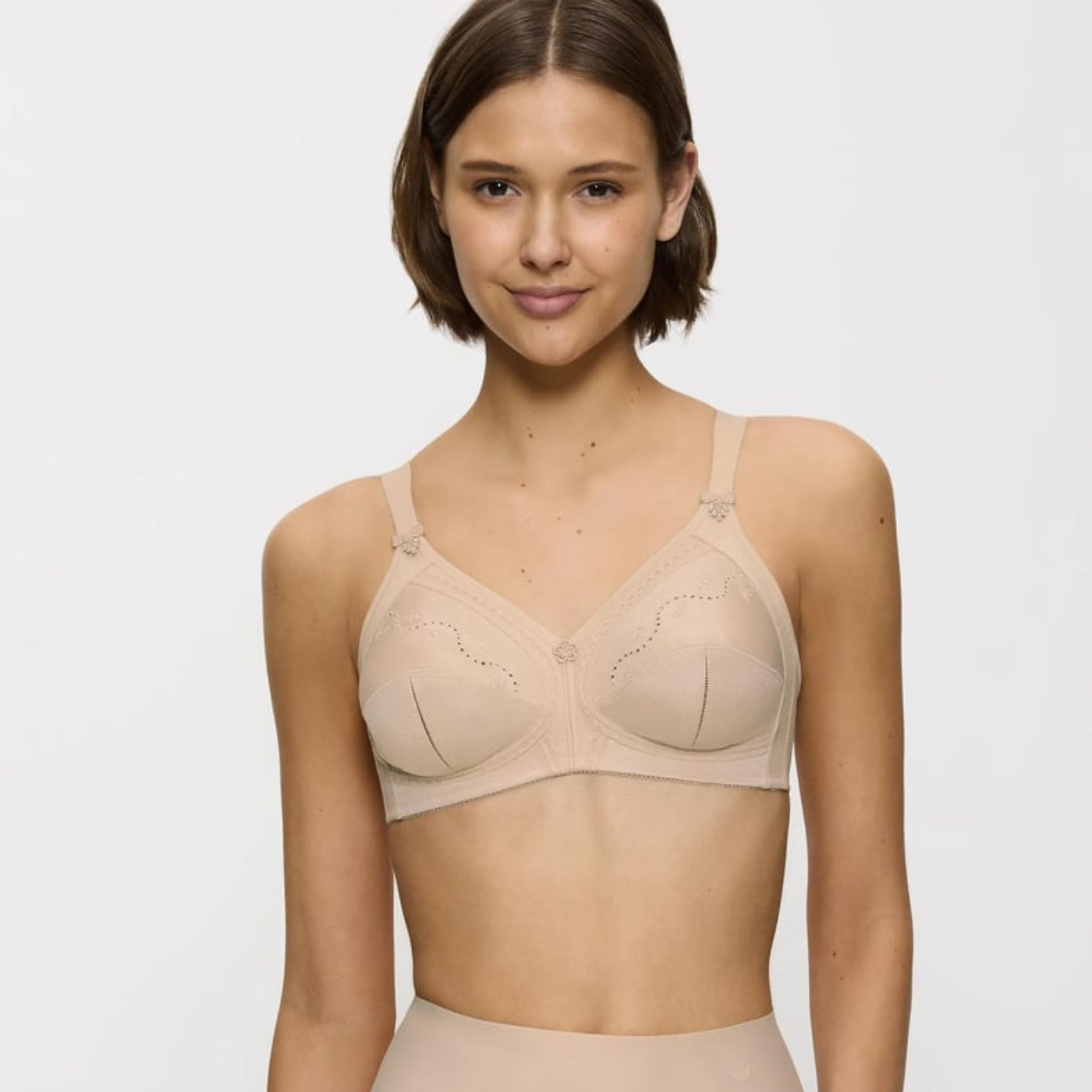 Triumph Doreen & Cotton Non-Wired Bra | Natural – Geoghegans Of Navan