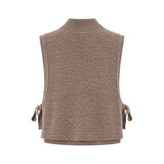 Tuzzi Sleeveless Pullover With Side Tie