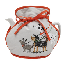 Load image into Gallery viewer, Tea Cosy with dog motif
