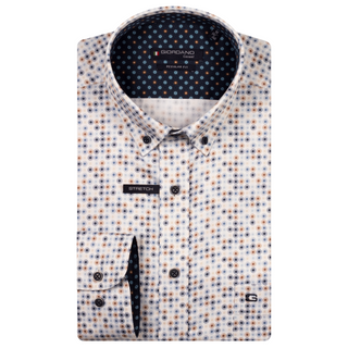 Giordano Circle Print Stretch L/S Shirt