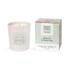 Load image into Gallery viewer, Brooke &amp; Shoals Candle | White Lily &amp; Ylang Ylang
