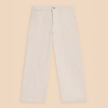 Load image into Gallery viewer, White Stuff Tia Wide Leg Crop Jean | White
