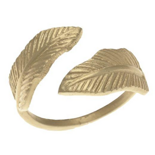 Foliage Napkin Ring Gold