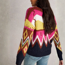 Load image into Gallery viewer, White Stuff Alice Abstract Jumper

