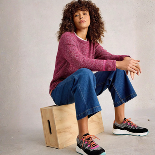 White Stuff Talia Jumper | Plum