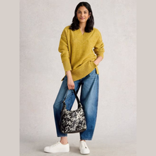 Load image into Gallery viewer, White Stuff Tilly VNeck Chartreuse
