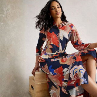 White Stuff Rua Jesery Shirt Dress