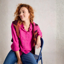Load image into Gallery viewer, White Stuff Sophie Cotton Shirt | Bright Pink

