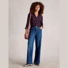 Load image into Gallery viewer, White Stuff Annie Jersey Plum Shirt
