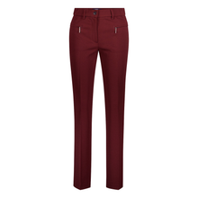Load image into Gallery viewer, Gardeur Zene51 Burgundy Straight Leg Trousers
