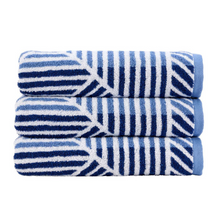 Load image into Gallery viewer, Christy Kinetic Towel | Blue / Jade
