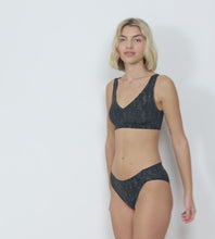 Load and play video in Gallery viewer, Sloggi Zero Feel 2.0 Festive Bralette | Black/Silver
