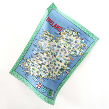 Load image into Gallery viewer, Ireland Map Cotton Tea Towel
