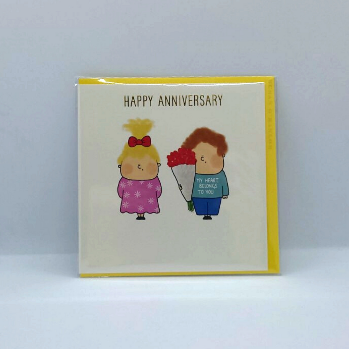Happy Anniversary - My Heart Belongs To You | Susan O'Hanlon Card