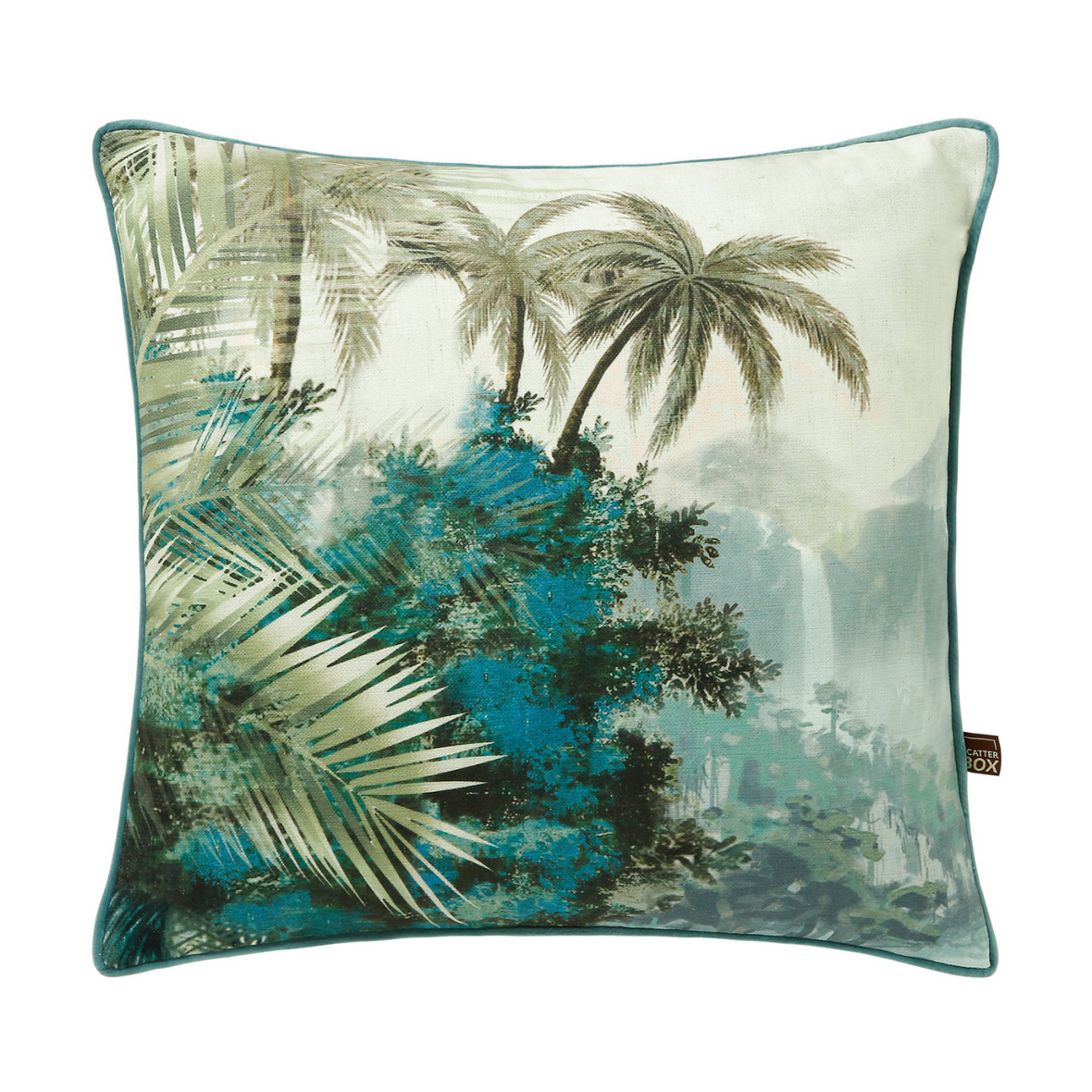 Scatterbox Goa Green Cushion
