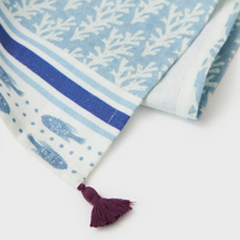 Load image into Gallery viewer, White Stuff Seaweed Tea Towel
