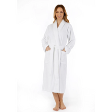 Load image into Gallery viewer, Slenderella Waffle Velour 100% Luxury Cotton Wrap
