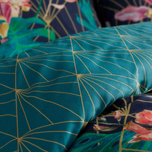 Load image into Gallery viewer, Hyperion Aloria Botanical Duvet Set | Navy
