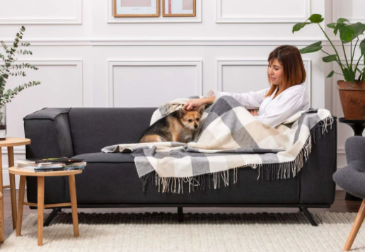 Foxford Rug Foxford Classic Three Colour Knee Rug – Geoghegans Of Navan