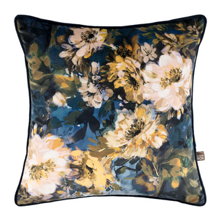 Scatter Box Alexis Navy/Yellow 45x45cm Cushion