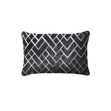 Load image into Gallery viewer, Scatterbox Fracture Cushion | Navy
